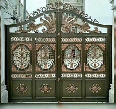 上饶铝艺大门案例